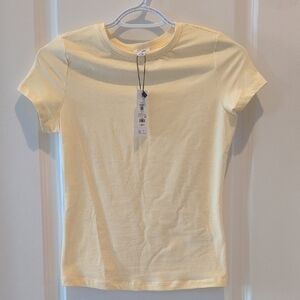 Garage Light Yellow Short Sleeve Tee